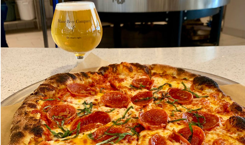 Community pizza night at Maine Beer Company