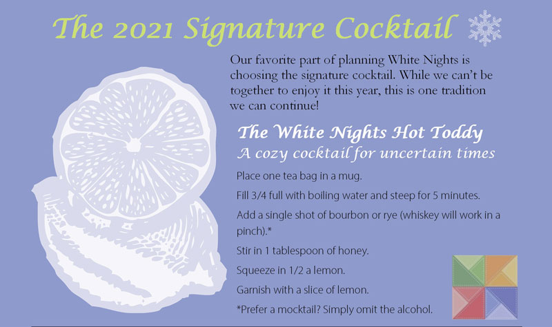 White Nights signature cocktail 2021