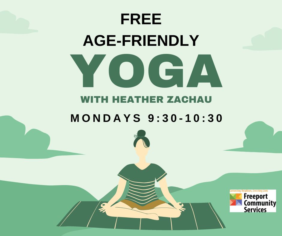 FREE Yoga with Heather Zachau - Freeport Community Services