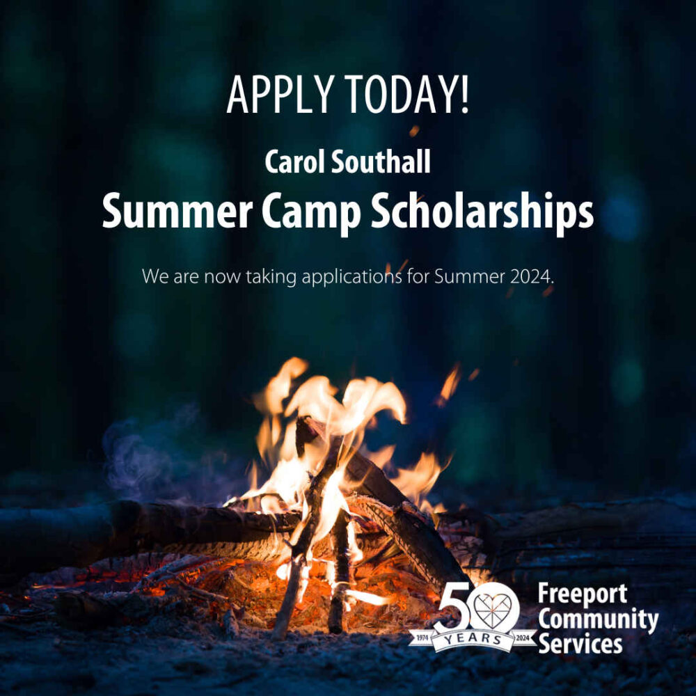 Apply Now for Summer Camp Scholarships Freeport Community Services