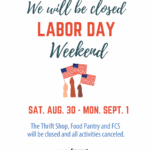 Labor Day Closure