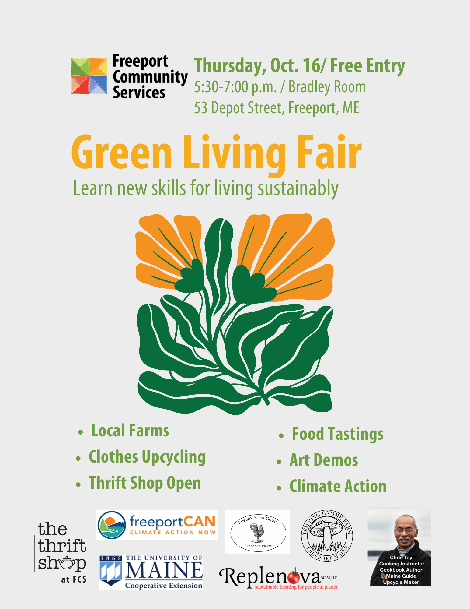 Green Living Fair October 16