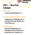 2025-26 New Year Schedule