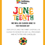 FCS CLOSED JUNETEENTH