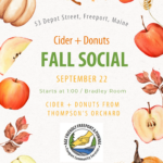 Cider + Donuts Fall Social
