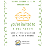 Pie Party with Live Bluegrass Band